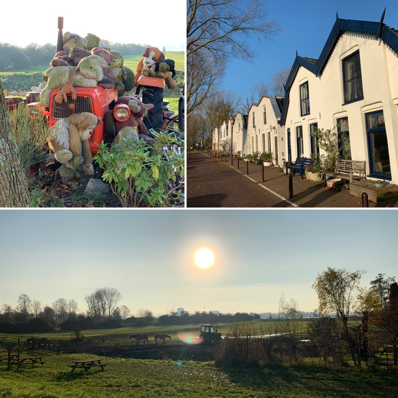 Landsby idyl og historiske dæmninger lige om hjørnet fra det centrale Amsterdam