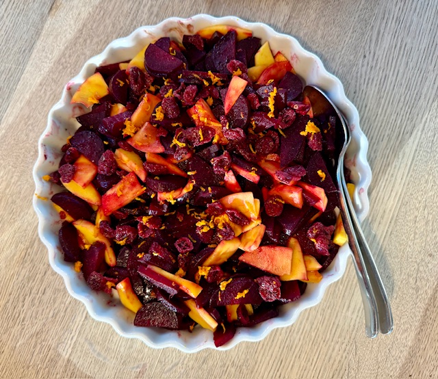 Rødbedesalat med mango