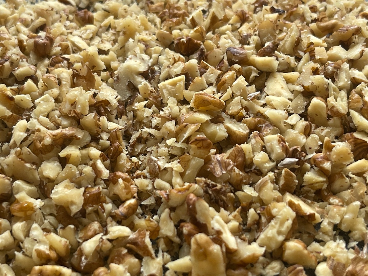 Rabarberkage med nøddemarengs