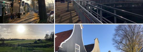 Landsby idyl og historiske dæmninger lige om hjørnet fra det centrale Amsterdam