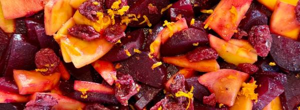 Rødbedesalat med mango