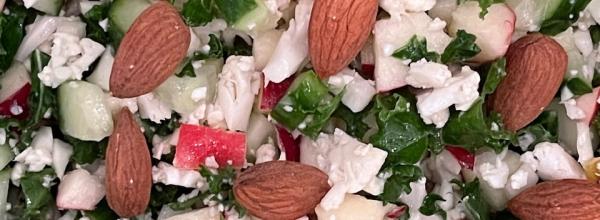 Blom-og grønkålssalat