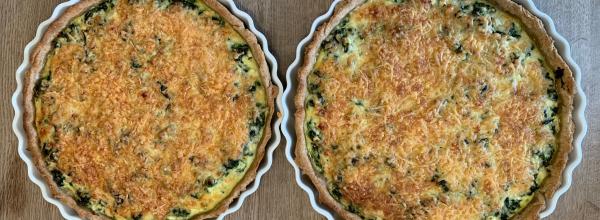 Brix bedste  spinattærte